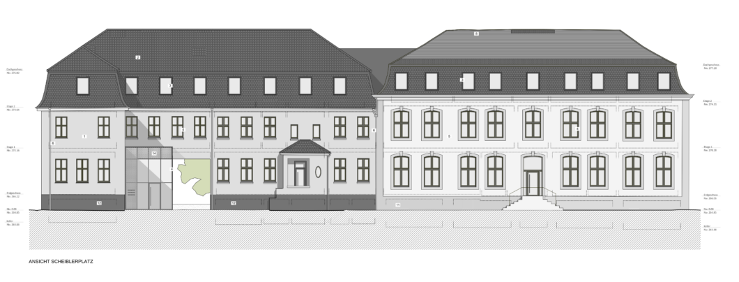 Hillstraße Fassade vorne